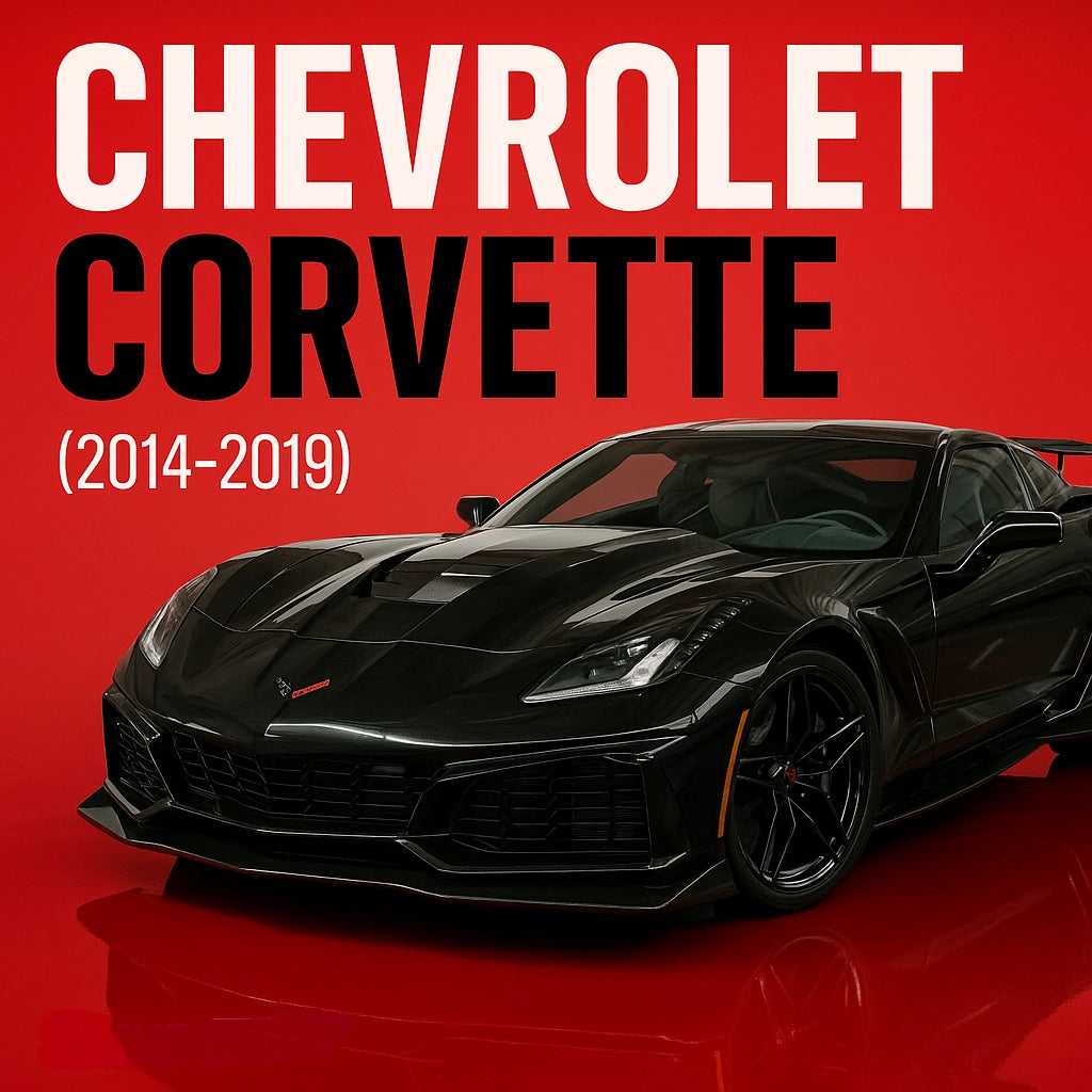 2014-2019 Black Chevrolet Corvette Remote Tuning