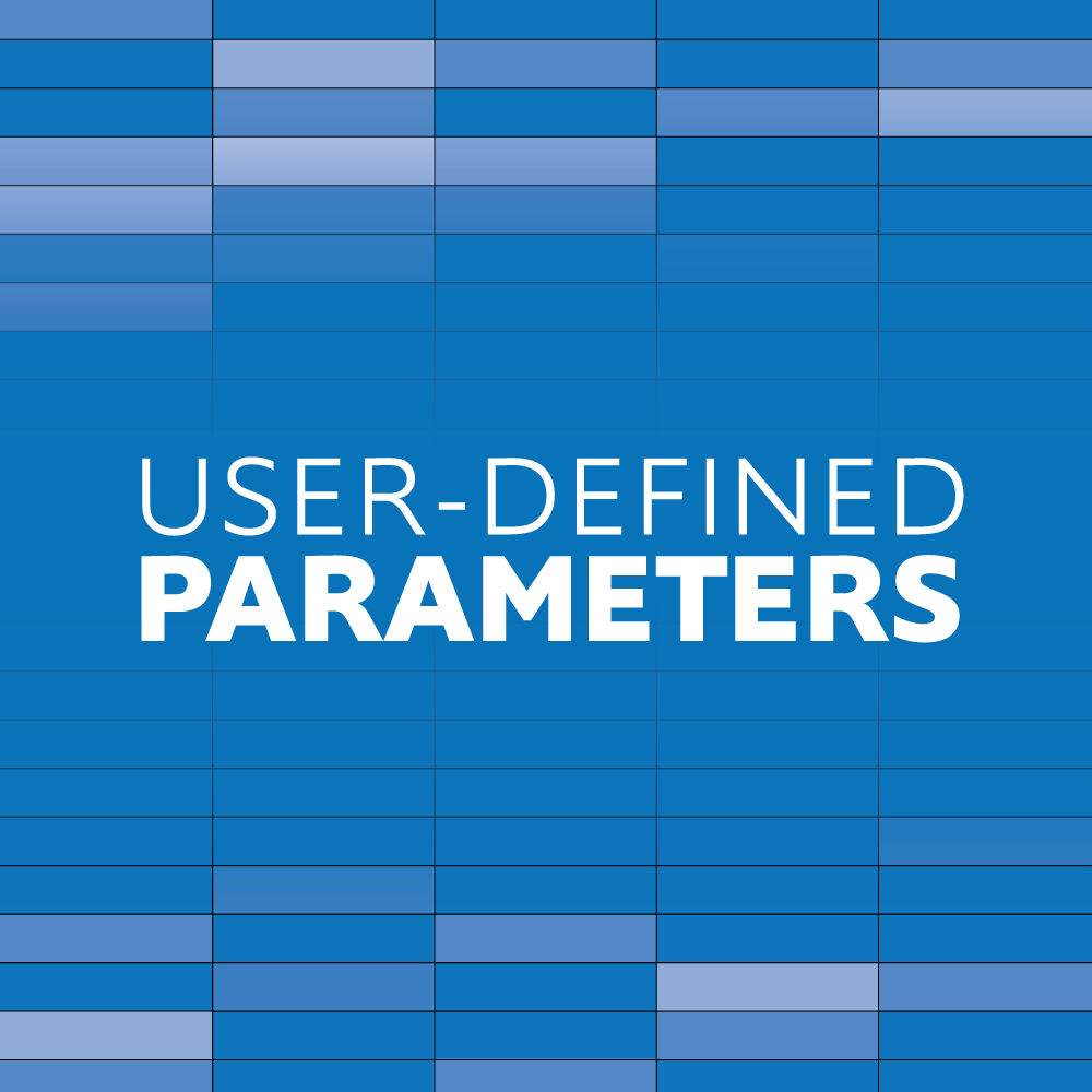 User Defined Parameters License