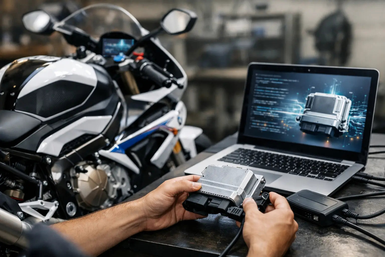 BMW Motorcycle ECU Flash Explained