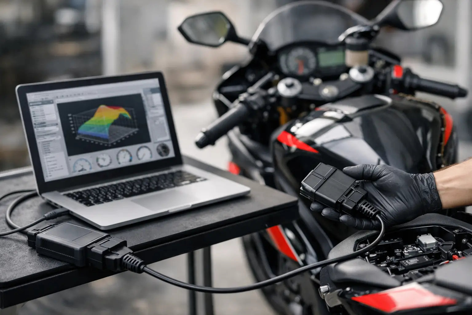 Motorcycle ECU Flashing Guide for Road Performance
