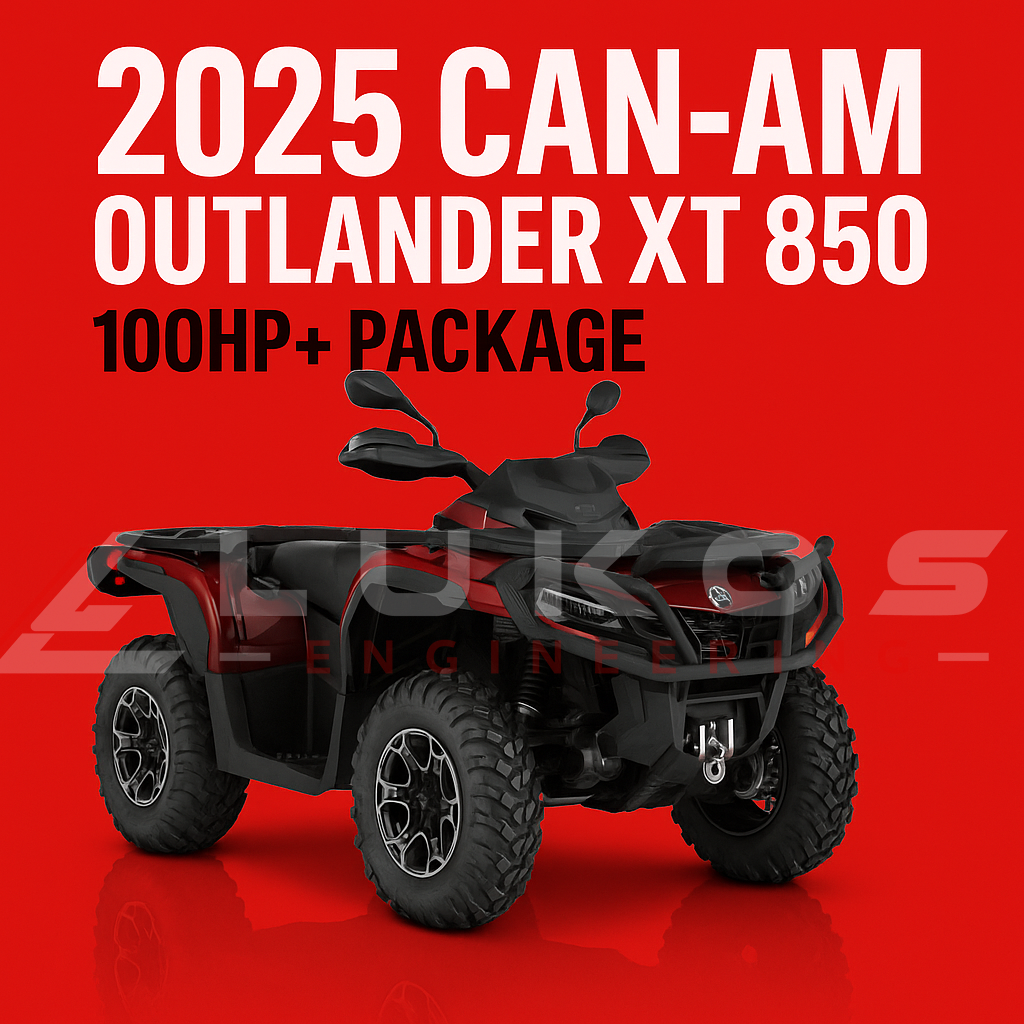 2025 CAN-AM Outlander 850 ECU Tuning | 100HP+ Performance Upgrade