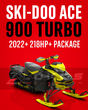 SKI-DOO ACE 900 Turbo Lukos Engineering Tuning