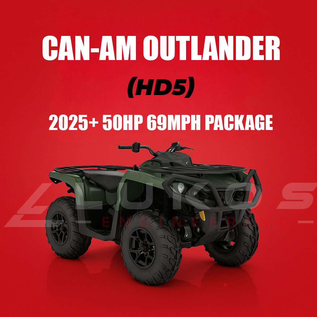2025 CAN-AM Outlander HD5 ECU Tuning | 50HP+ Performance Upgrade
