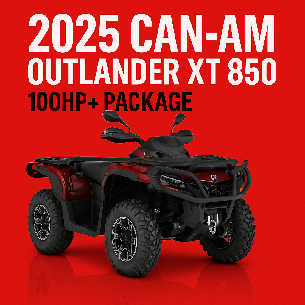2025 CAN-AM Outlander 850 ECU Tuning | 100HP+ Performance Upgrade